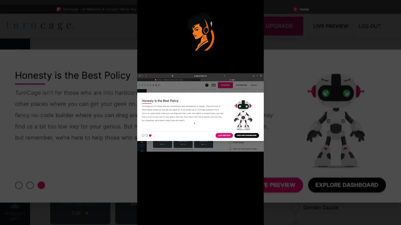Build A Website or Online Store in 10 min. Using AI #shortsfeed #shortsvideo #shorts