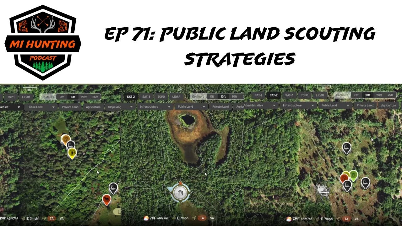 Ep 71: Public Land Scouting Strategies