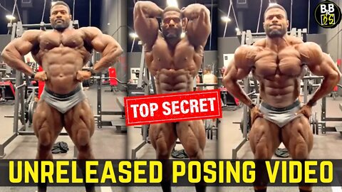 The Only Full Posing Clip of Andrew Jacked