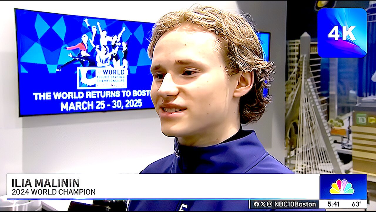 Ilia MALININ🇺🇸Looking Forward To 2025 World In Boston (NBC.4K)