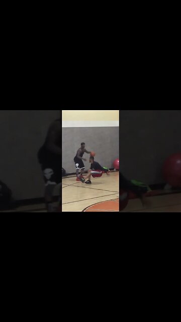 Shook him out his shoes! 😱