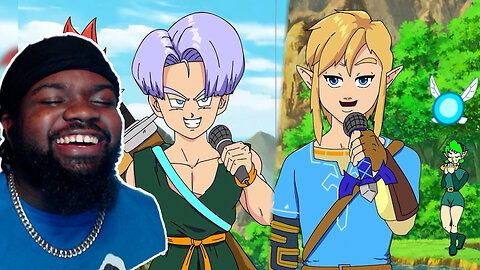 Trunks got bars but Link hitting Note Trunks vs Link RAP BATTLE! @SSJ9K1 REACTION