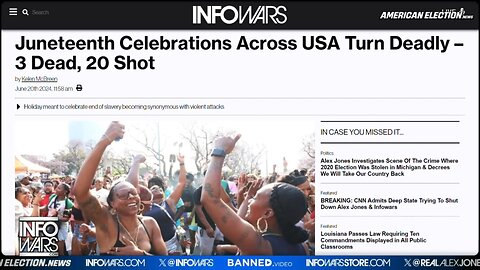 Multiple Juneteenth Celebrations Turn Deadly Around U.S