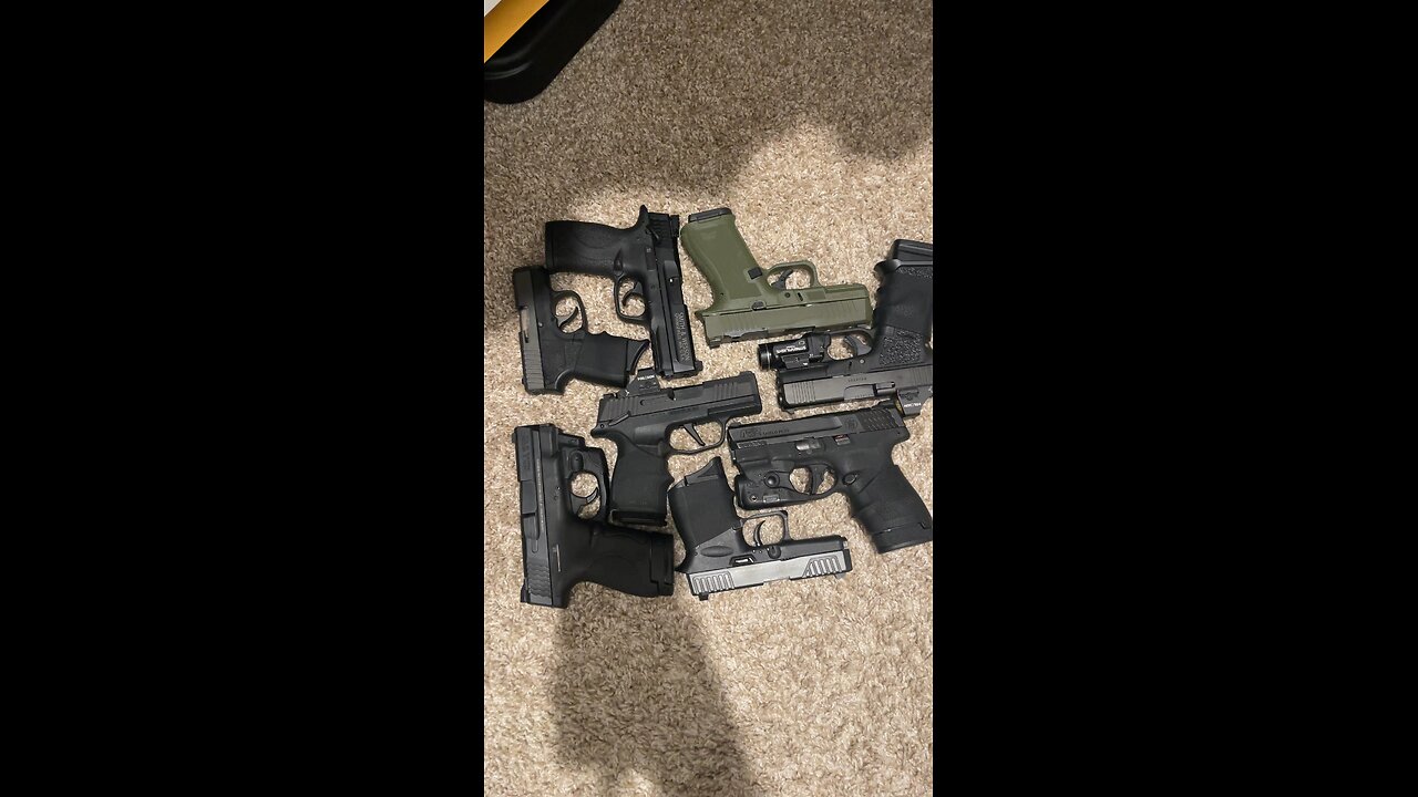 IF YOU HAD TO CHOOSE ONE!?! GLOCK 43x SIG P365x M&P SHIELD PSA MICRO DAGGER 9mm