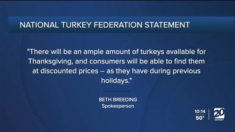 Thanksgiving prep amid high inflation, feared turkey shortage