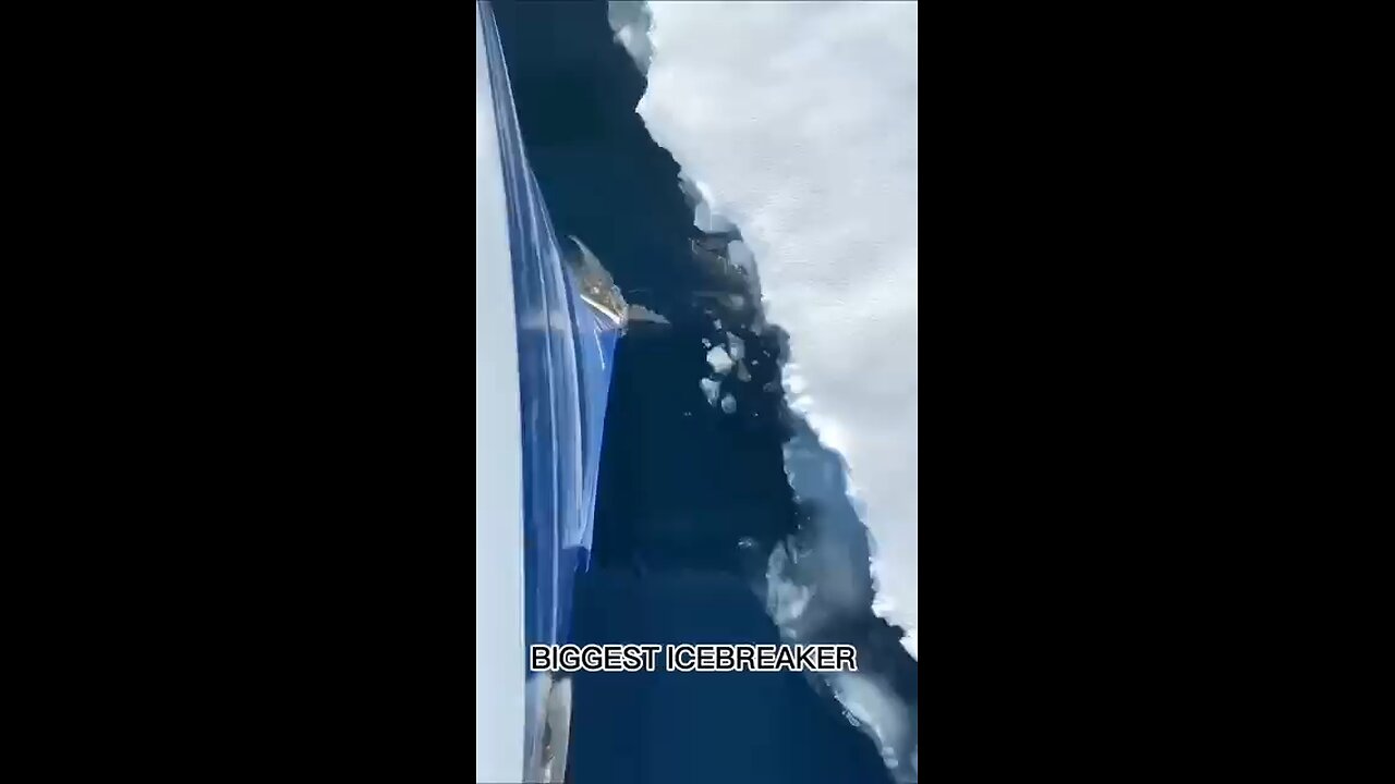 The biggest icebreaker #icebreaker