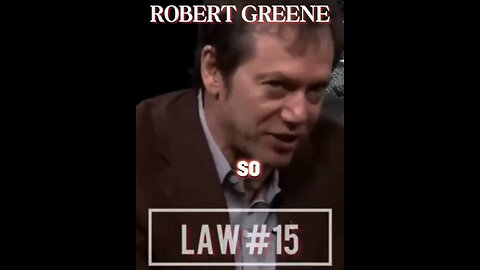 LAW #15 Crush your enemies, totally. ROBERT GREENE