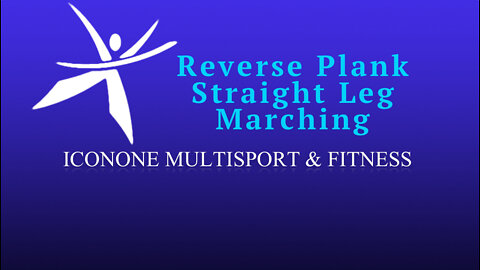 Reverse Plank Straight Leg Marching