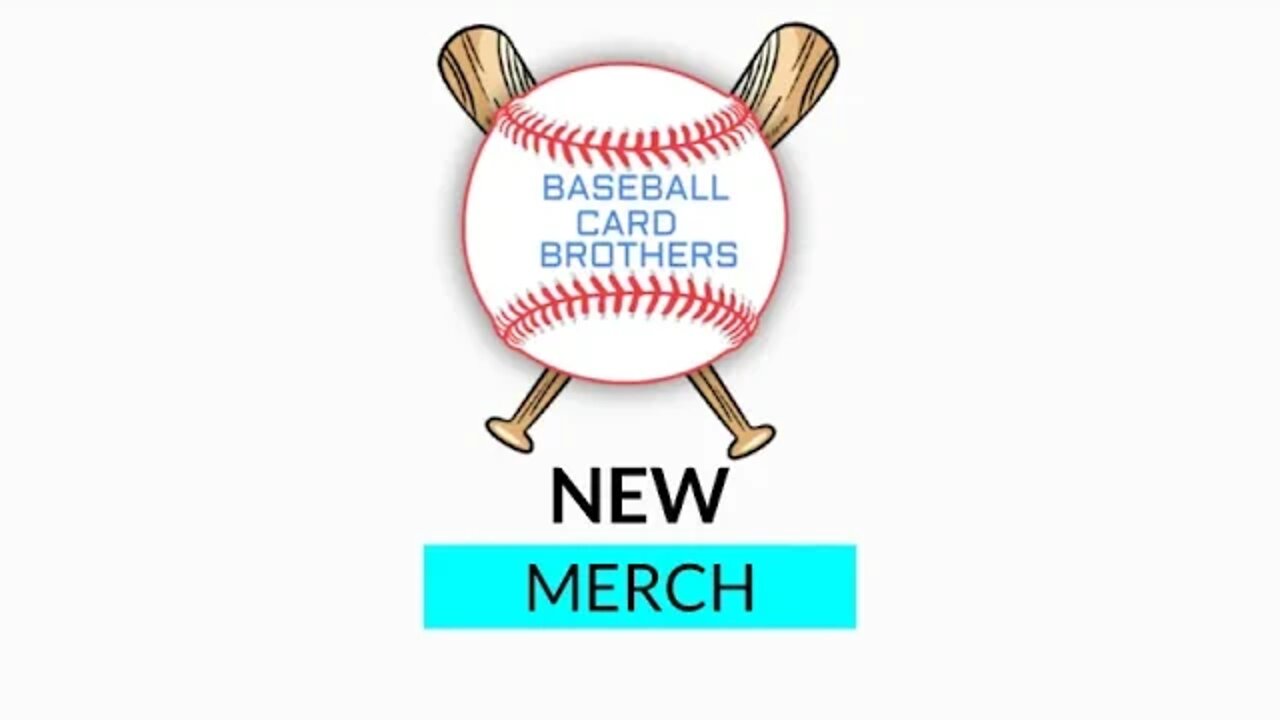 NEW MERCH! BASEBALL CARD BROTHERS MERCH OUT NOW!