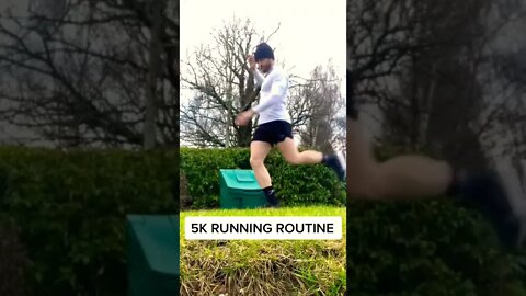 RUNNING ROUTINE!🏃⚡ #Shorts #running