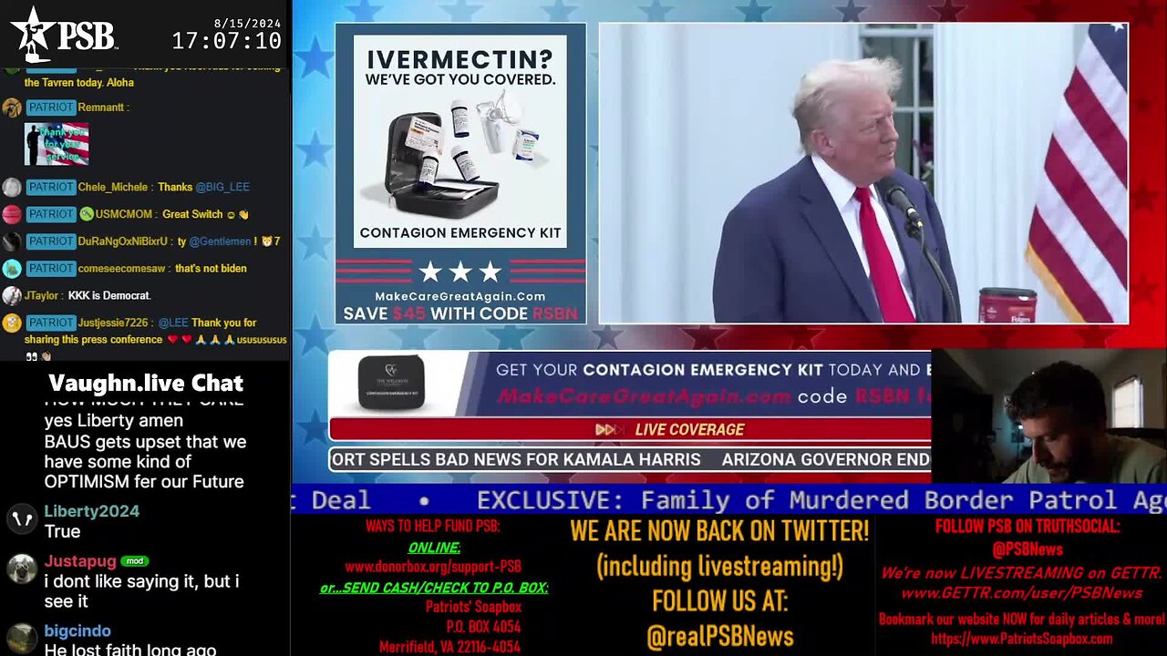 2024-08-15 17:00 EDT - Freedom Rings: with Pamphlet Anon