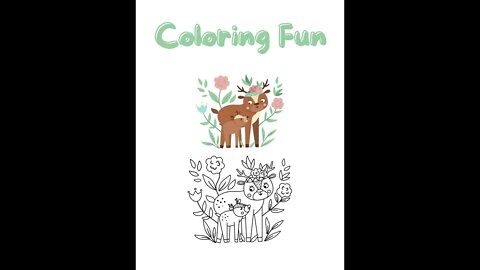 Boho Animal Coloring Worksheet