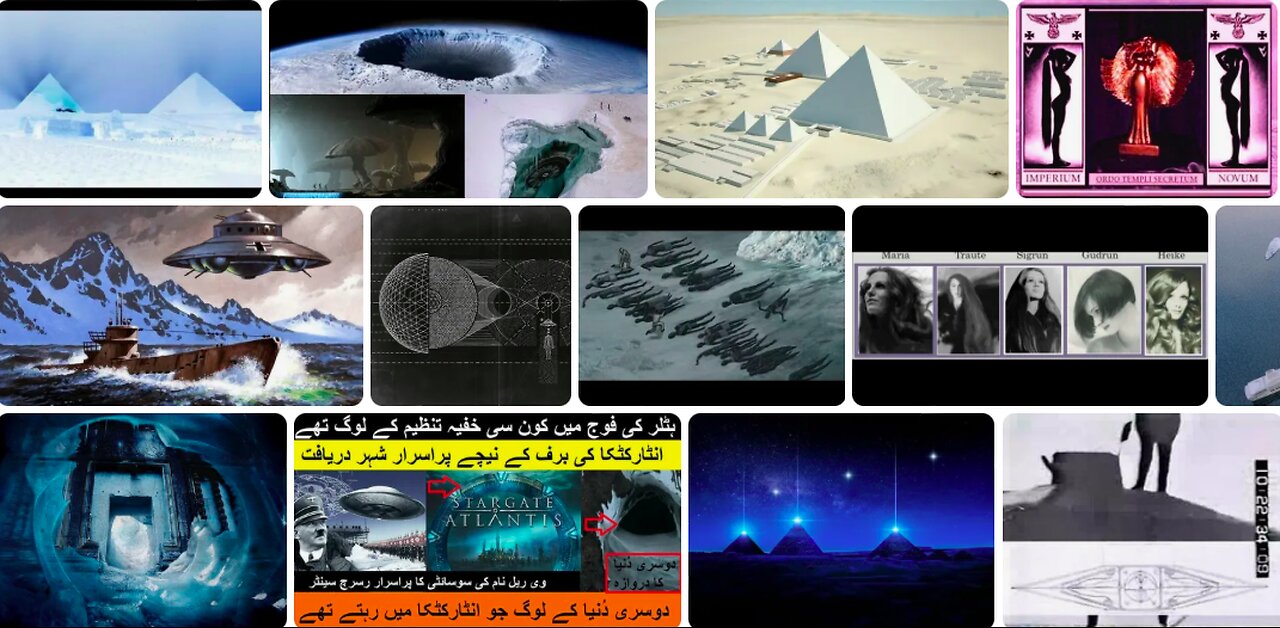 Vril & Thule Society, Cymantics, Pyramids, Frequencies, Antarctica, Advanced Civilizations & more
