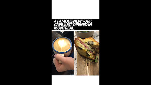A Famous New York City Cafe And Bakery Just Opened In Montreal