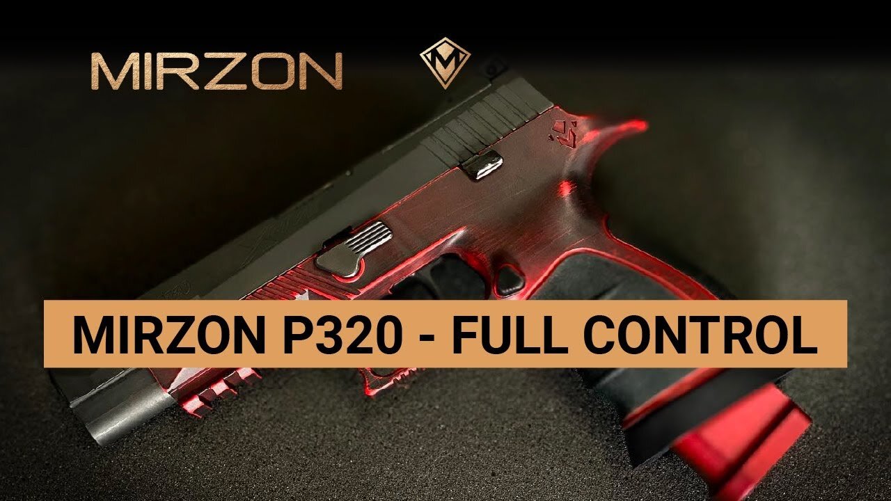 The MIRZON P320 Grip Module - Custom, Comfortable, and Soft-Shooting