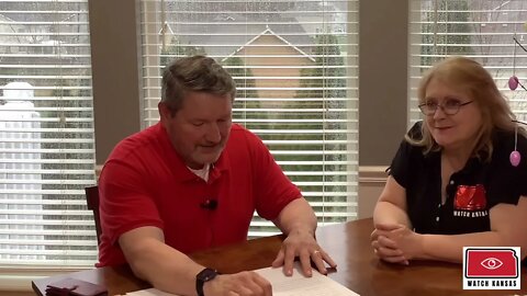 Edd Hingula is Talking with Tracy about his bid for Leavenworth Commission