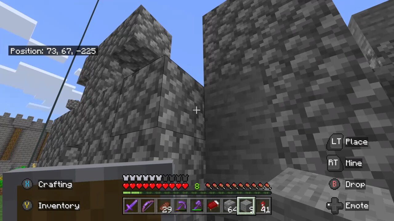 Texturing the base of our windmill Ep 7 part 2 : Kingdoms of Minecraftia Survival lets play