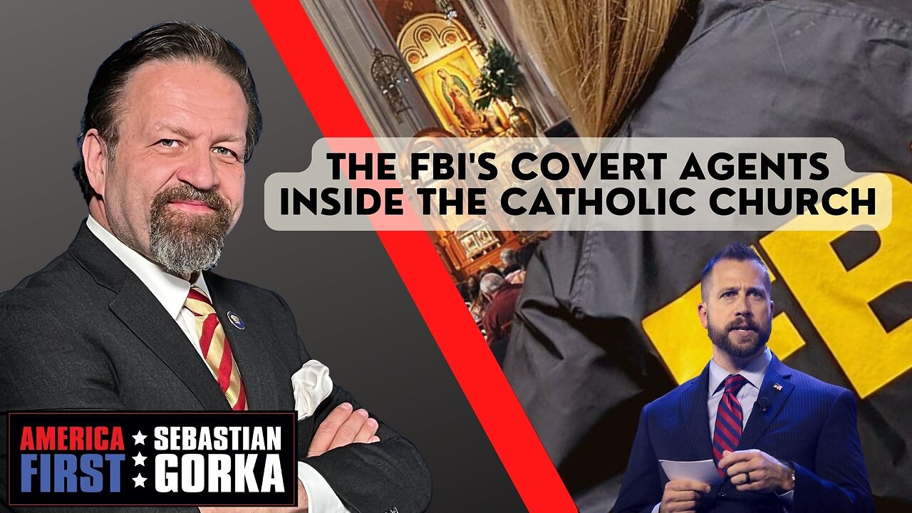 The FBI's covert agents inside the Catholic Church. Kyle Seraphin with Sebastian Gorka