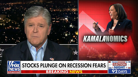 Sean Hannity: All The Money Americans Lost Today Was Caused By 'Bidenomics'