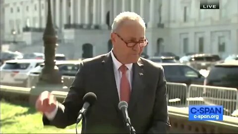 chumer Grilled By Reporters On The Supreme Court: “You've Switched Positions"