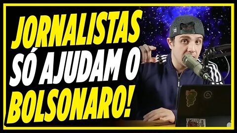 JORNALISTAS EM PÂNICO COM VIRADA DE BOLSONARO | Cortes do MBL