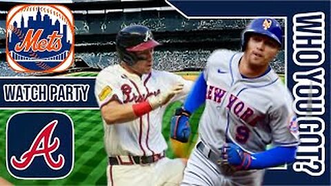 New York Mets vs Atlanta Braves | Live Play by Play & Reaction Stream 3D Sim | MLB 2024 Game 158