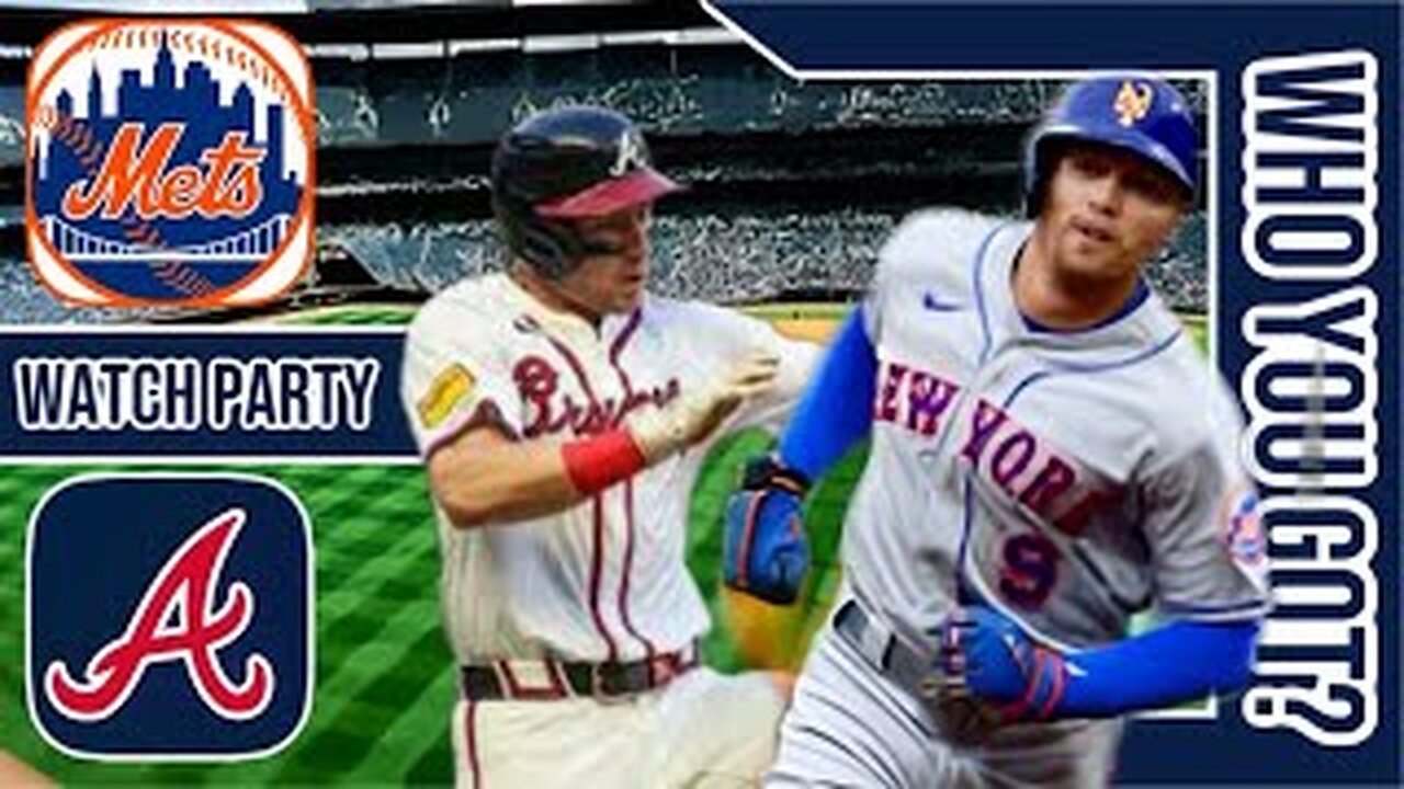 New York Mets vs Atlanta Braves | Live Play by Play & Reaction Stream 3D Sim | MLB 2024 Game 158