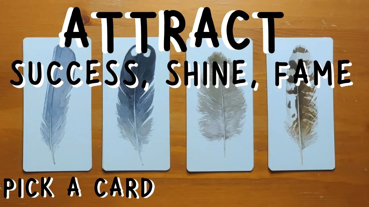 Achieve SUCCESS, SHINE, FAME || PICK A CARD Career Tarot reading (Timeless)