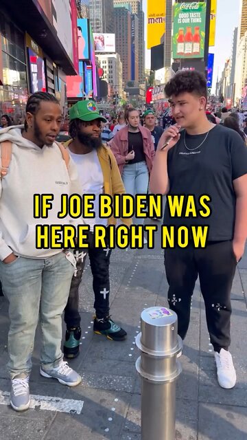 What Americans Would Say To Biden Right Now: “Let Trump back in office”