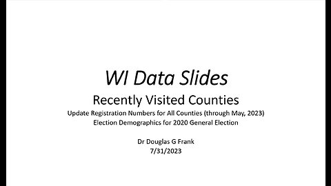 Recent Wisconsin Counties