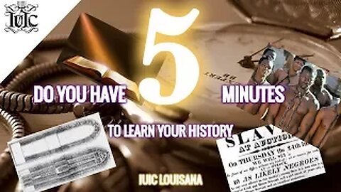 The Israelites: Do you have FIVE minutes TO LEARN your History!!!