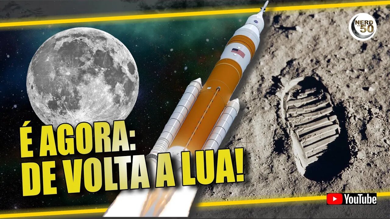 RUMO A LUA - MISSÃO ARTEMIS 1 PARTE AINDA NESTE MÊS