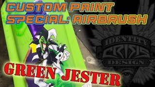 Custom Airbrush Special: Green Jester