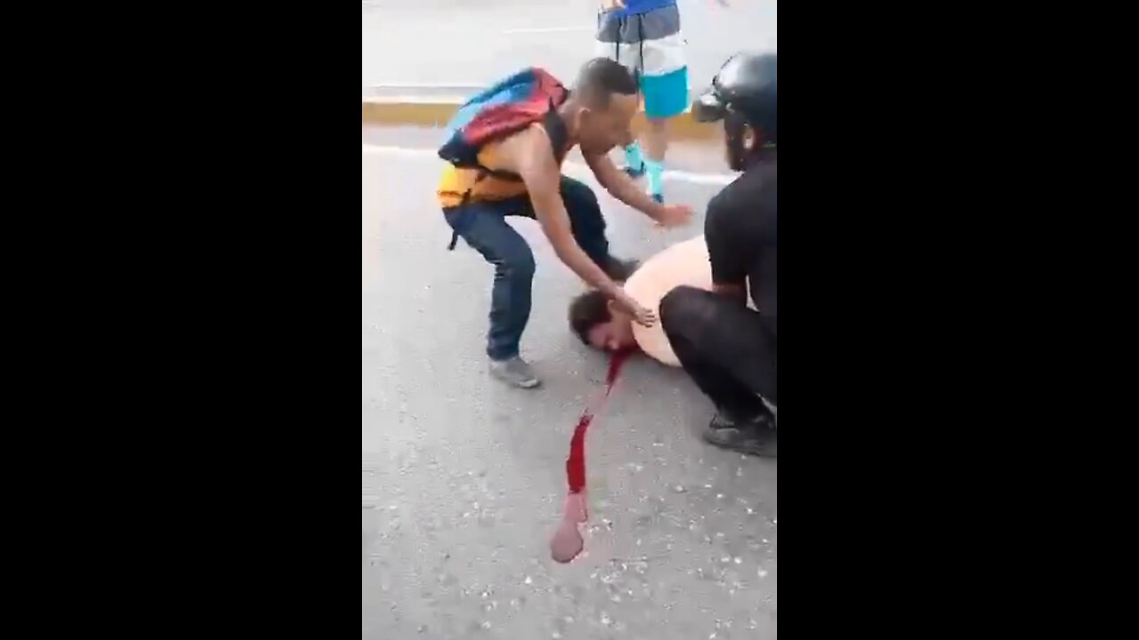 Military forces loyal to Maduro have begun to shoot at its citizens