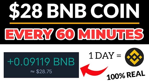 Earn $28 Dollars BNB From This BNB Mining Site (with payment proof)