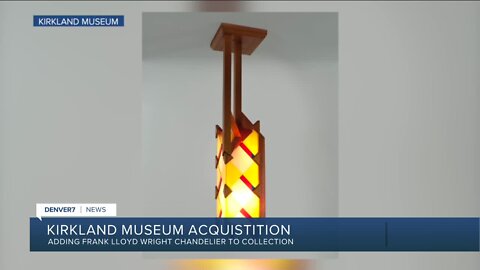 Kirkland Museum acquires Frank Lloyd Wright candelier