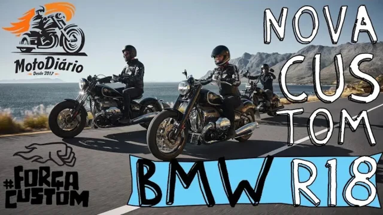 Nova custom BMW R18 chega ao mercado.