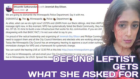 DEFUND LEFTIST GETS WHAT SHE ASKED FOR