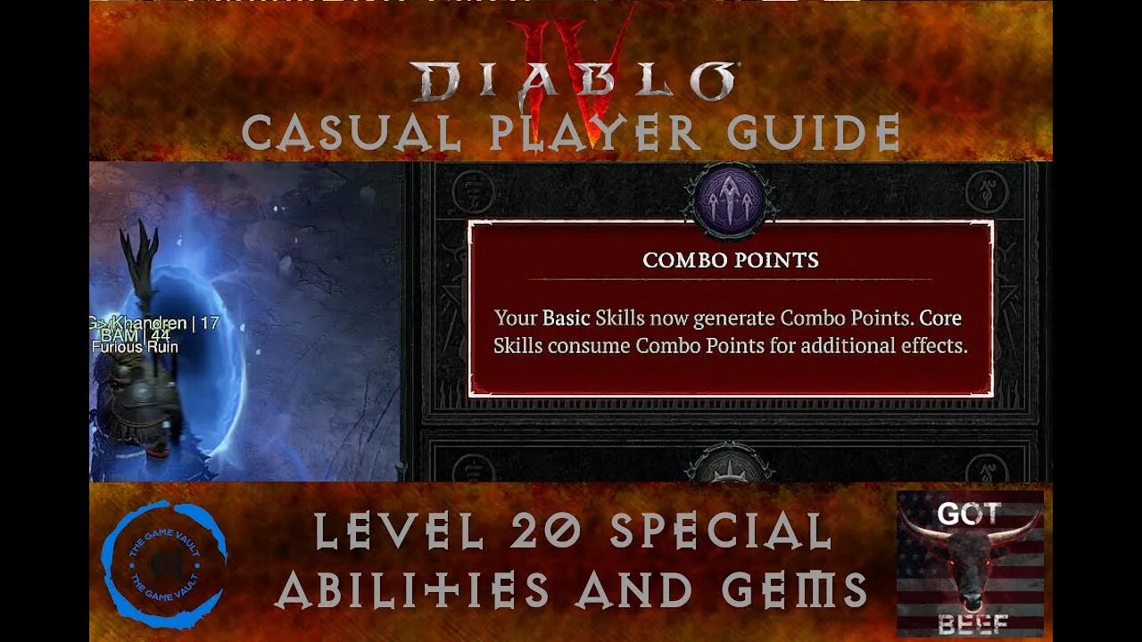 Diablo IV Casual Player Guide 3: Level 20 Special Abilities and Gems