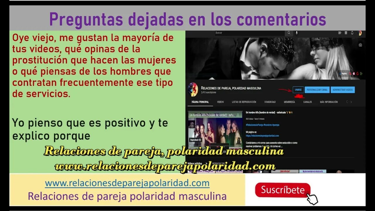 La prostitución es recomendable para evitar la frustración masculina