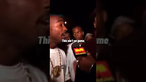 2pac :all these weak rappers like Nas😱