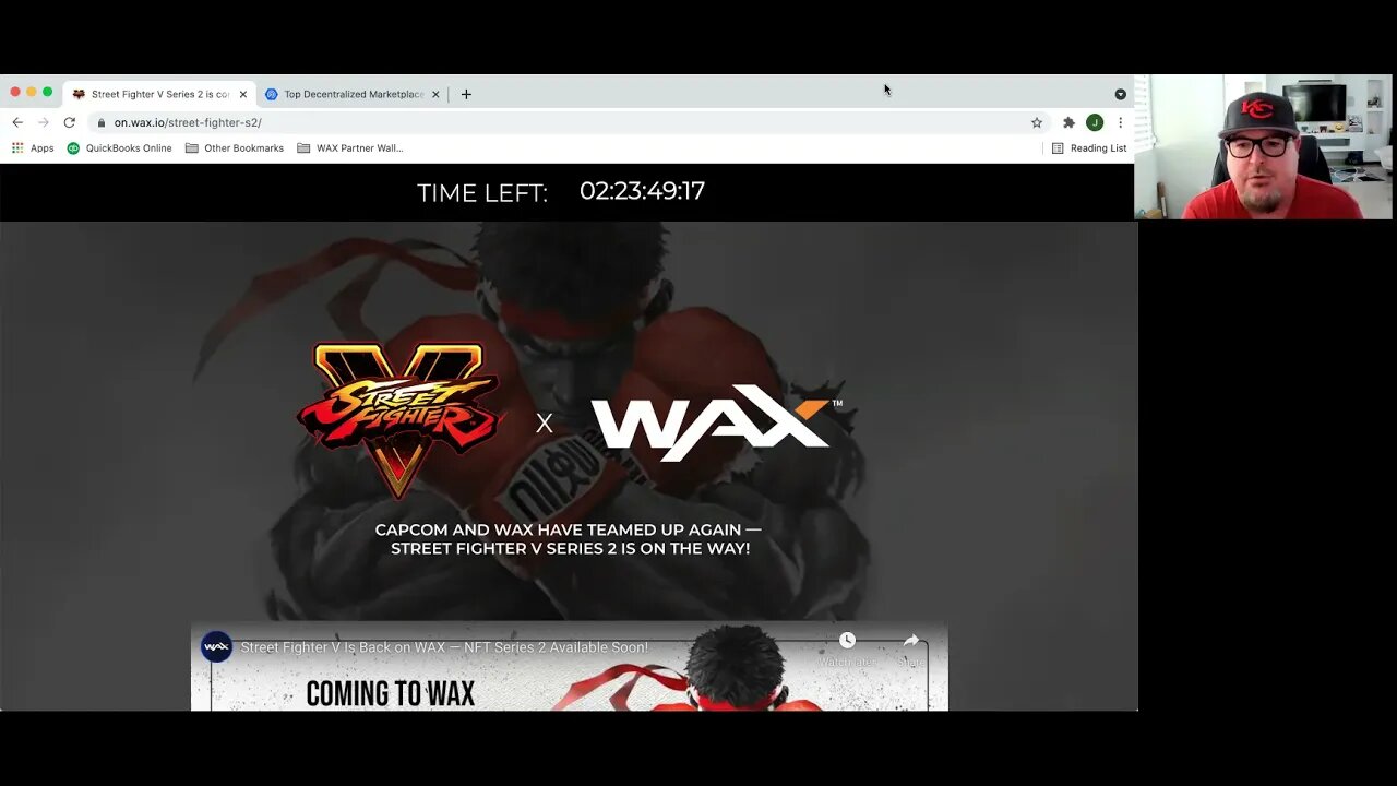 Streetfighter 2 Digital Collectibles are Coming to WAX Blockchain!