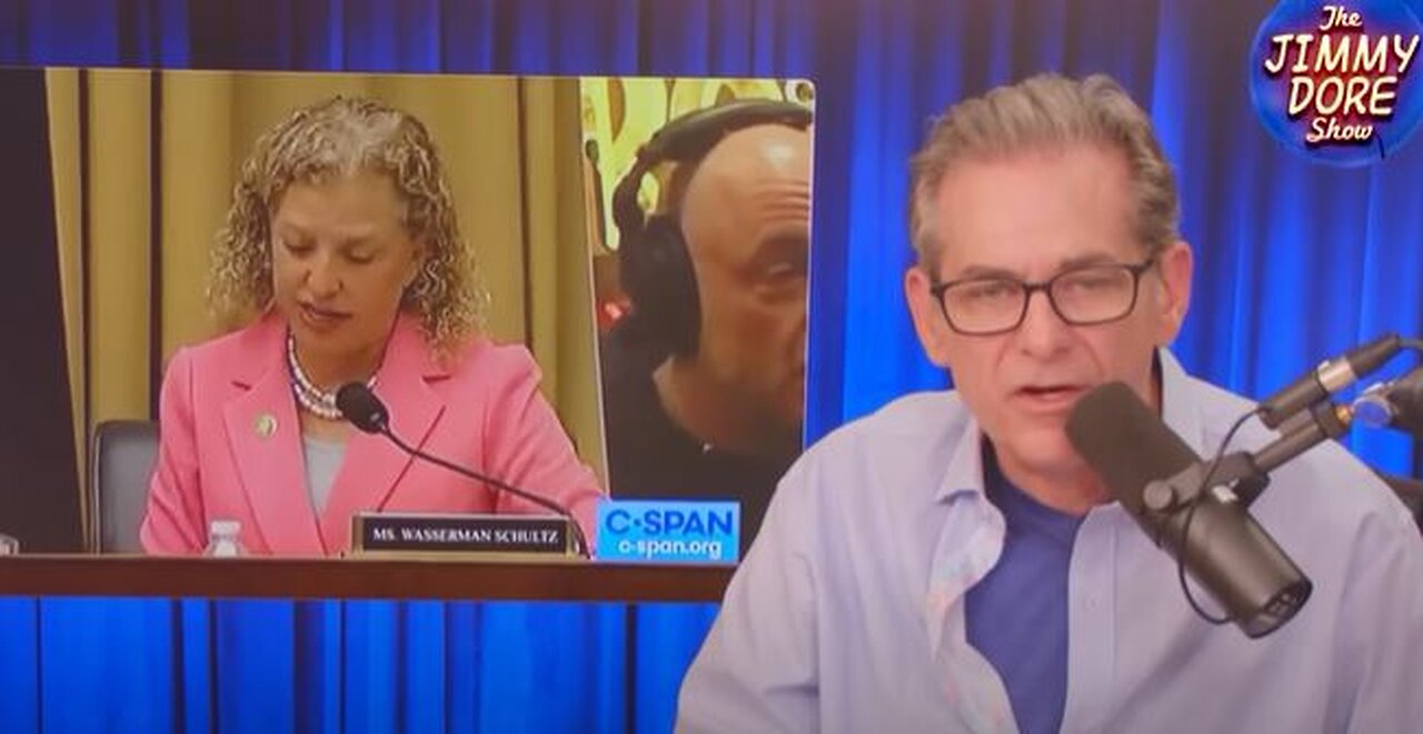 Jimmy Dore: Dem Debbie Wasserman Attacks Matt Taibbi & Michael Shellenberger