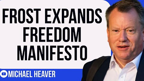 Lord Frost EXPANDS Freedom Manifesto