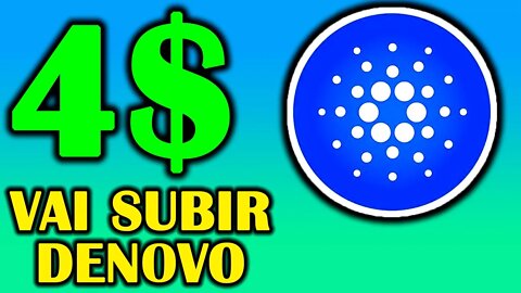 CARDANO VAI SUBIR? ANALISE GRÁFICA DE HOJE | Edney Pinheiro