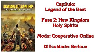 Serious Sam HD: The Second Encounter - Cooperativo Online - Legend of the Beast - Fase 2