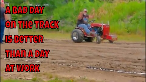 Garden tractor pulls @Harrison County Lil Hustlers 6-26-22 #tractorpulling #powersports