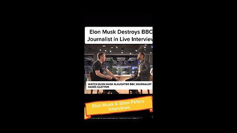 Elon & Stew Peters Call out BBC msm Directly