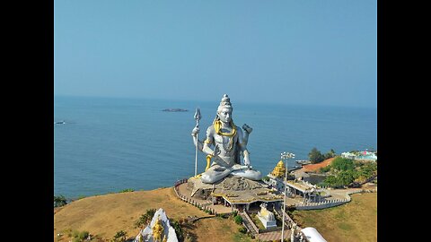 MURDESHWAR TEMPLE MARAVANTHE BEACH BEST DESTINATION NEAR GOA KARNATAKA