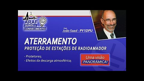 #ARAF - Aterramento - Proteção de Estação de Radioamador _ #PY1DPU(720p)